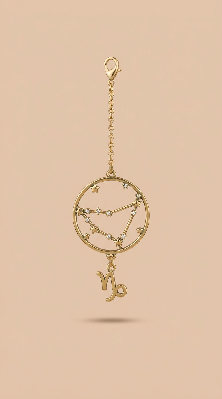 Capricorn Constellation Car Charm